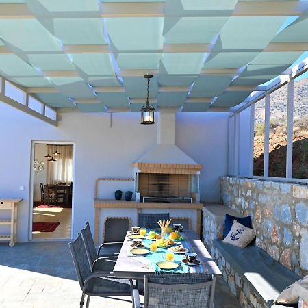 Tranquil Sea View Villa With Private Pool, Just 2Km From The Beach! Αγία Γαλήνη Εξωτερικό φωτογραφία