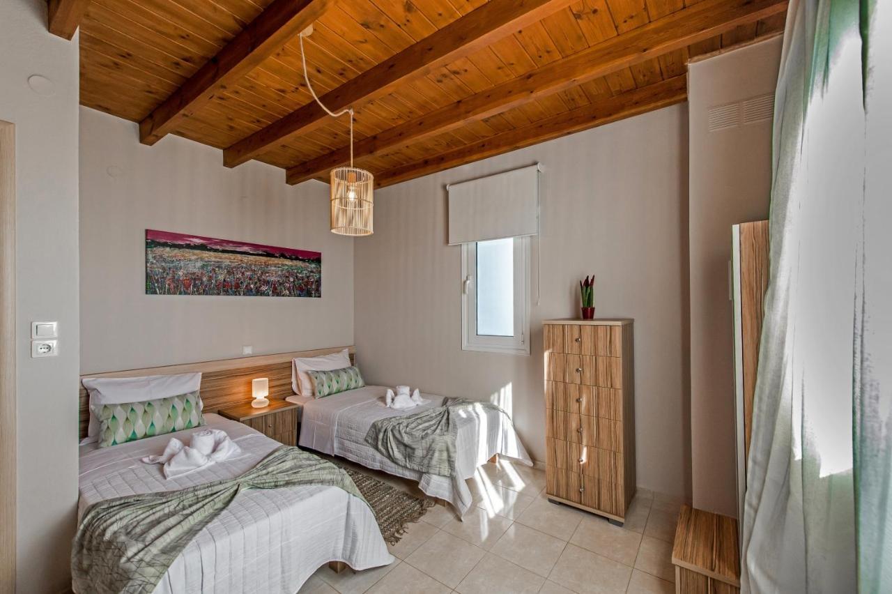 Tranquil Sea View Villa With Private Pool, Just 2Km From The Beach! Αγία Γαλήνη Εξωτερικό φωτογραφία