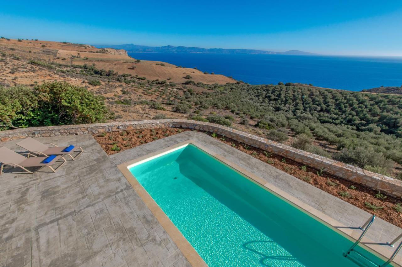Tranquil Sea View Villa With Private Pool, Just 2Km From The Beach! Αγία Γαλήνη Εξωτερικό φωτογραφία